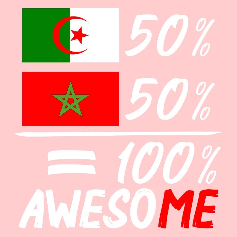 50% Morocco 50% Algeria