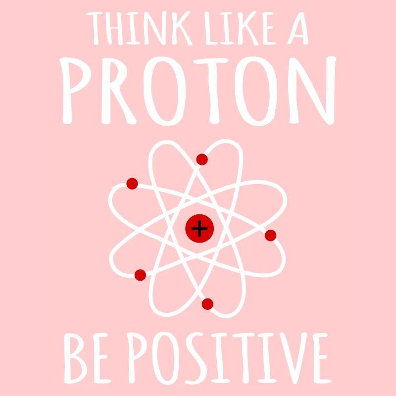 Positif penser Proton Atom Physik Physics Prots