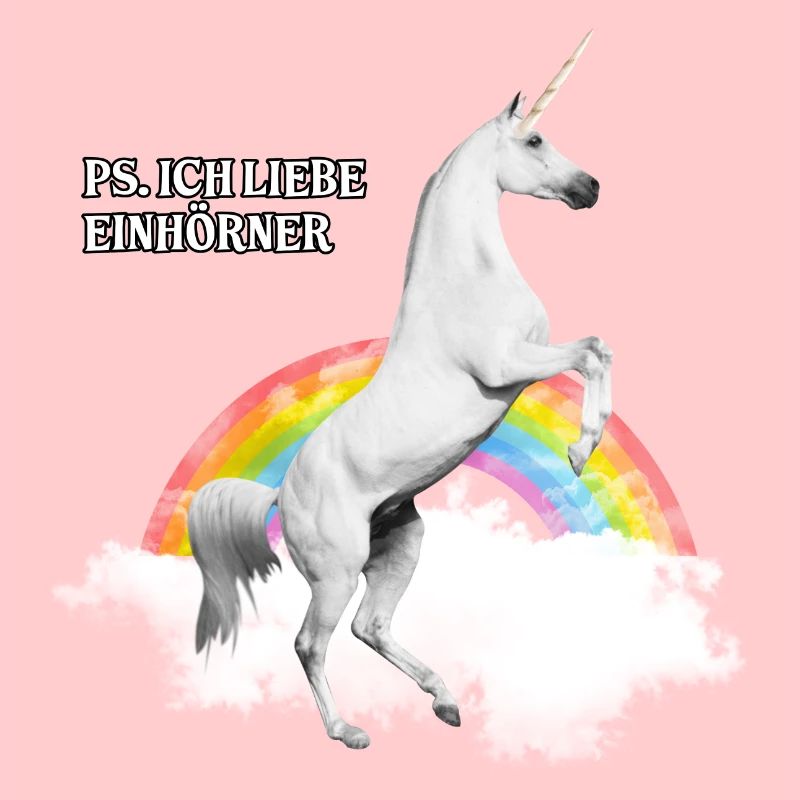 PS Ich liebe Einhörner Geschenk