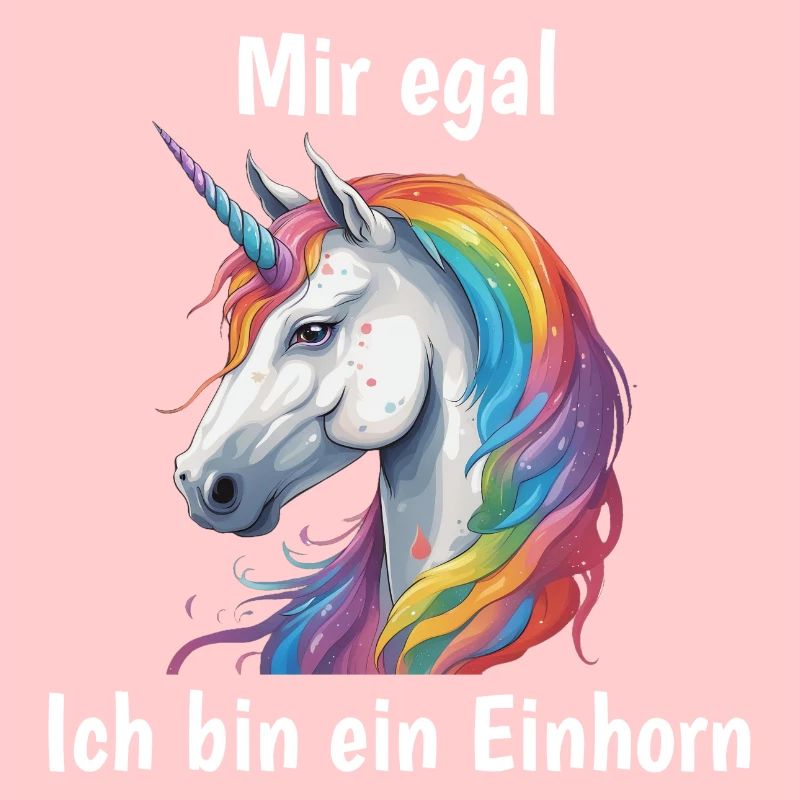 Mir egal ich bin ein Einhorn