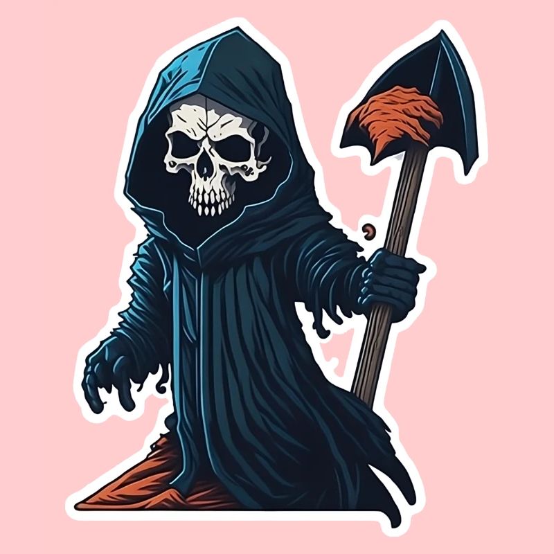 Halloween Sensenmann Tod