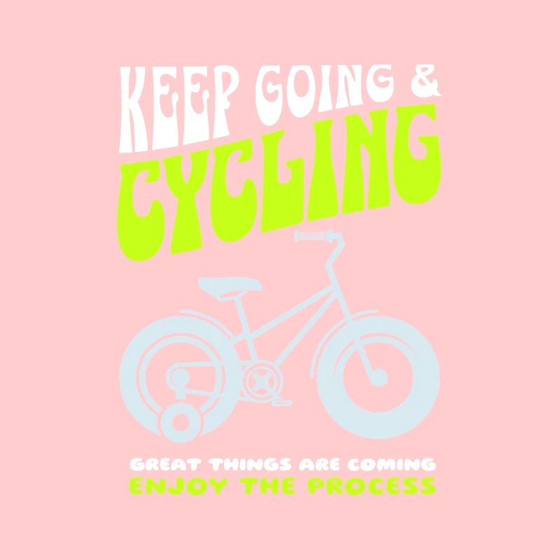 Continuez et faites du vélo