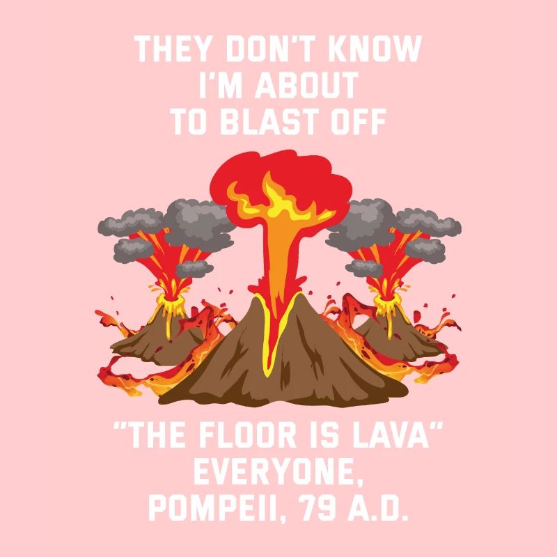 Floor Is Lava Pompeii Blast Off