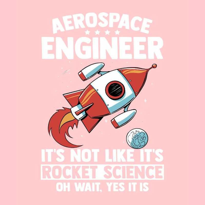Aerospace Engineer Rocket Science Geschenk