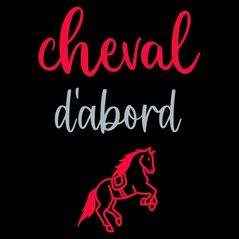 cheval d'abord