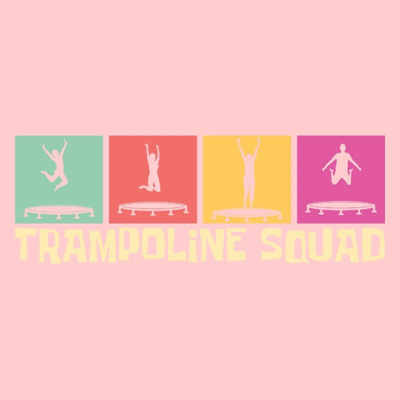 Trampoline Squad- Trampoline Geschenkidee