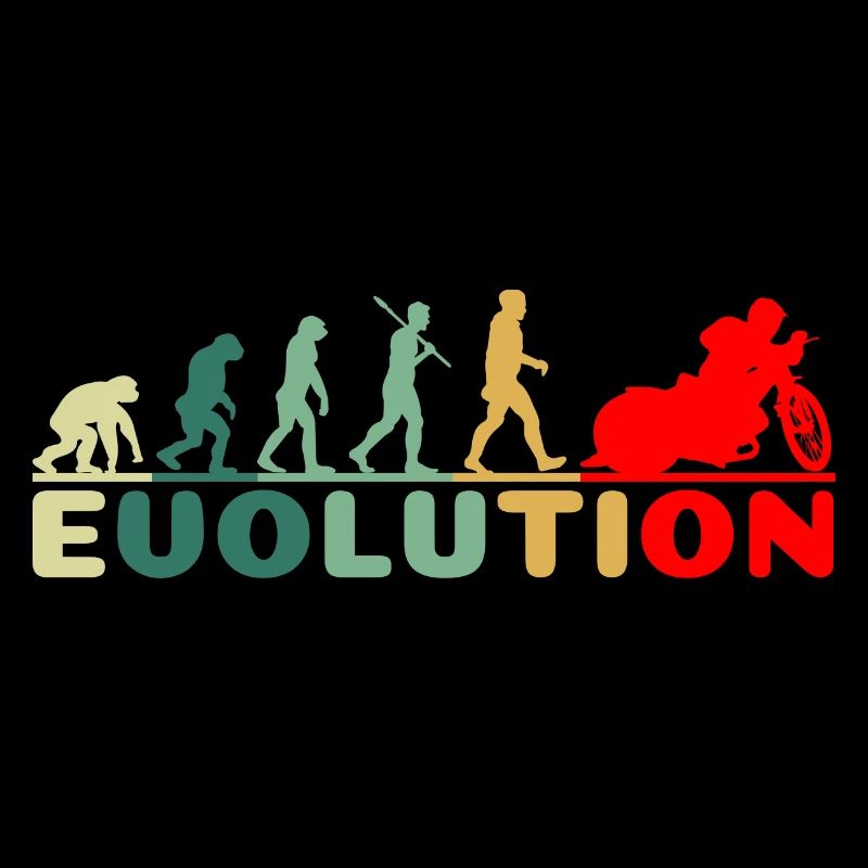 Speedway Moto Pilote de course Evolution Retro