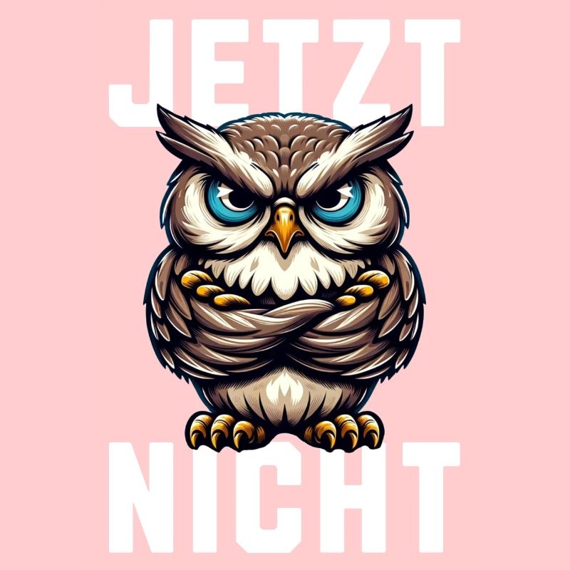 JETZT NICHT! Mürrische Eule - Grumpy Owl