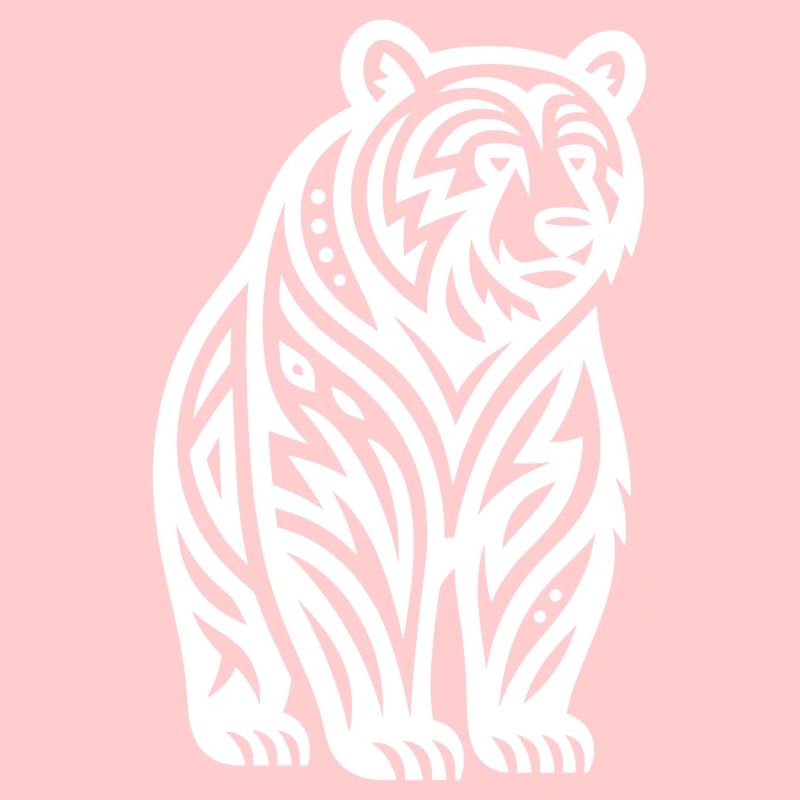 Just a White Bear #2 / JustN-imal