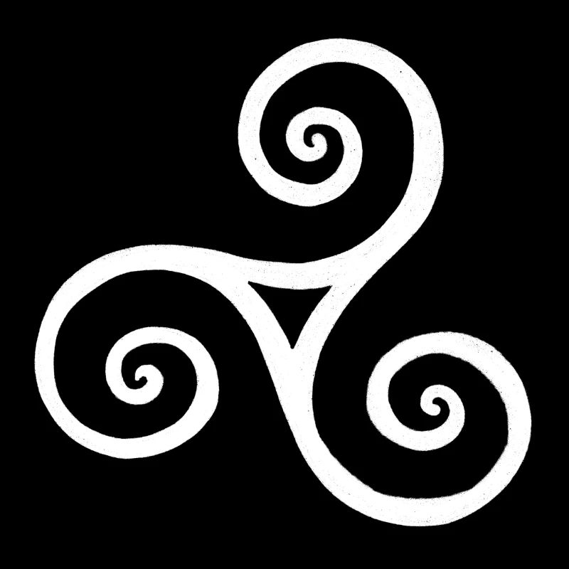 Triskelion keltisches Zeichen