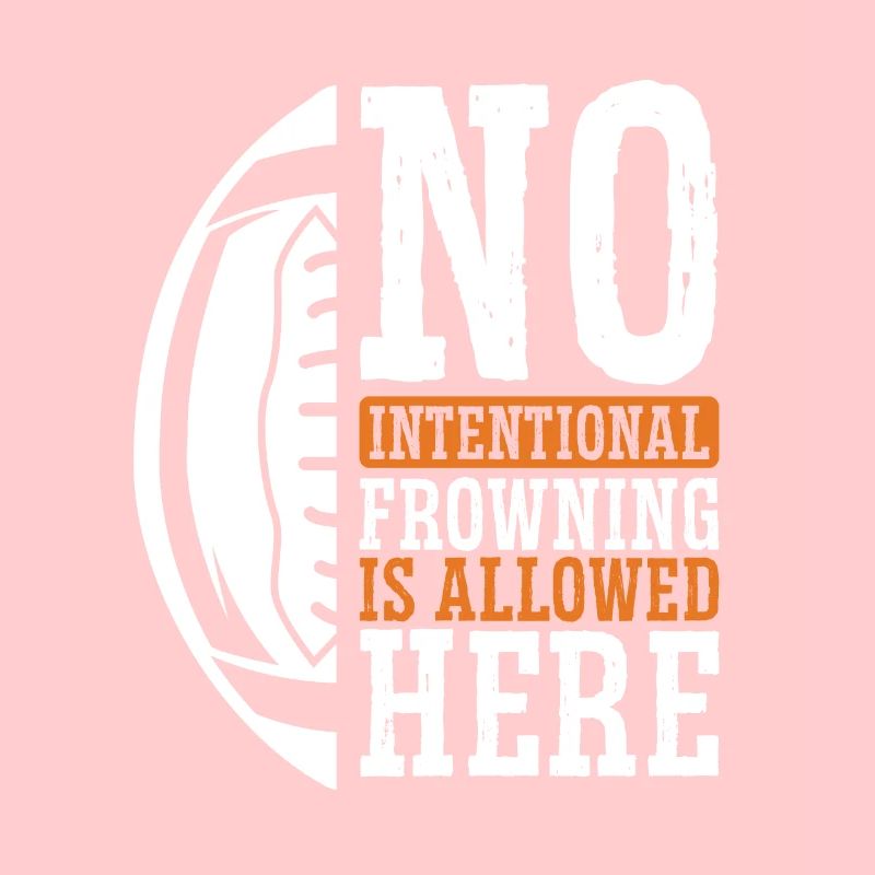 No intentional frowning