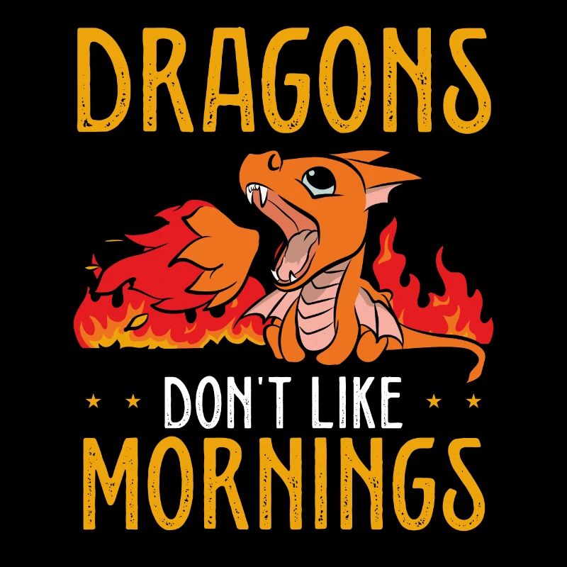 Les dragons n’aiment pas le matin