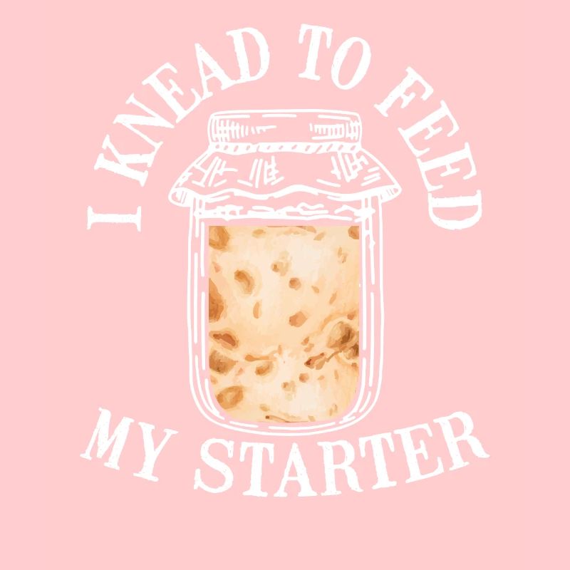 Ich Knete, Um Den Teig Mit Dem Starter