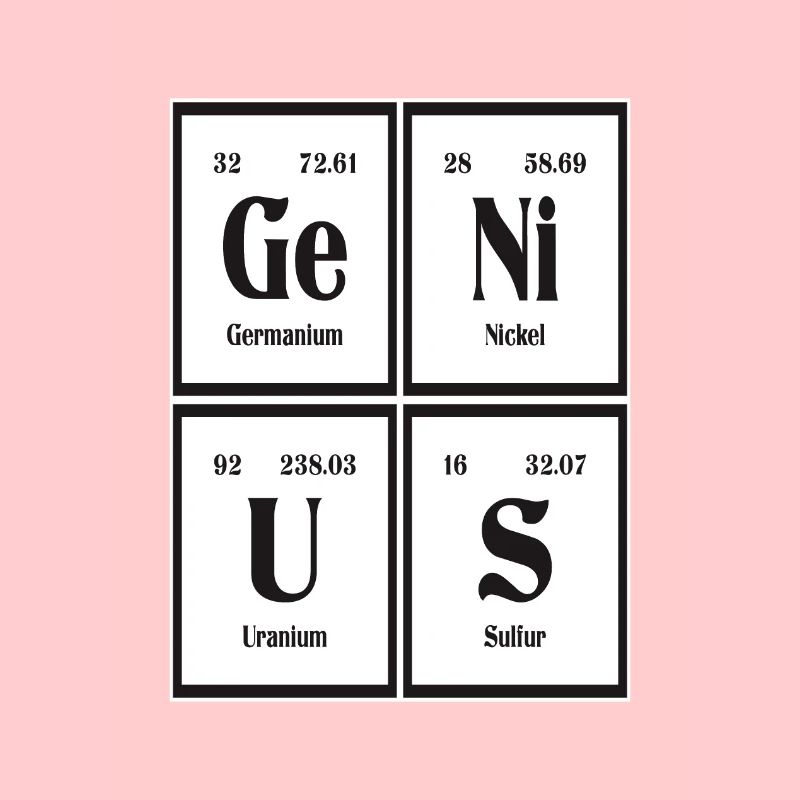 Genius - Periodensystem der Elemente