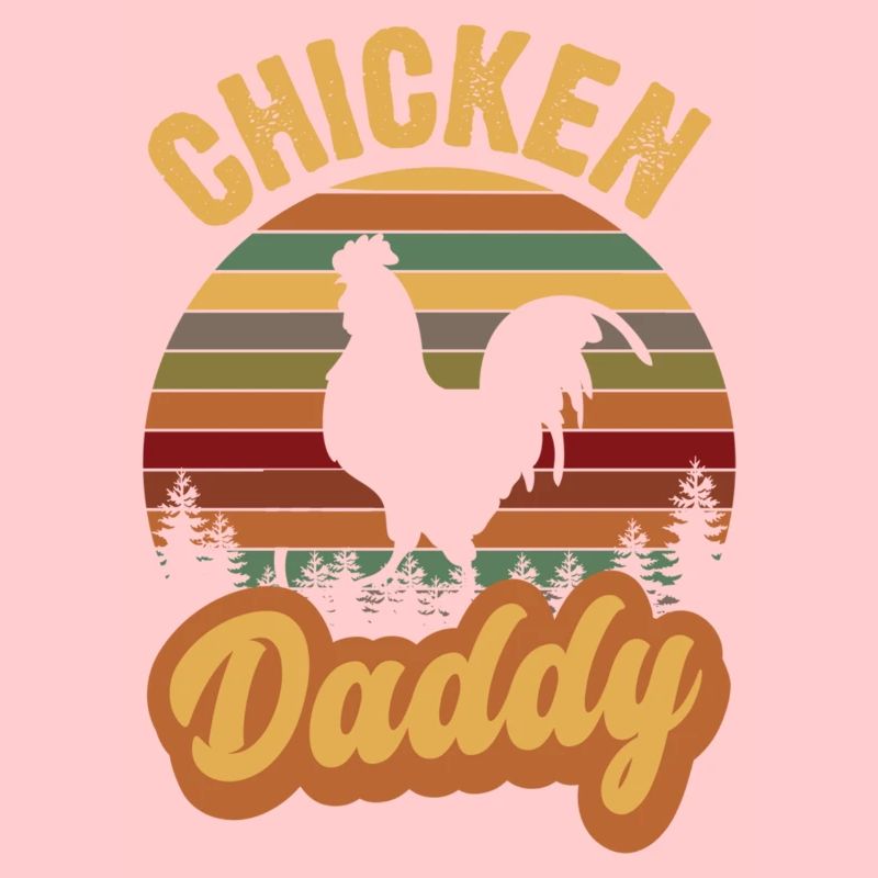 Poulet Daddy Poulet Rétro Vintage Style