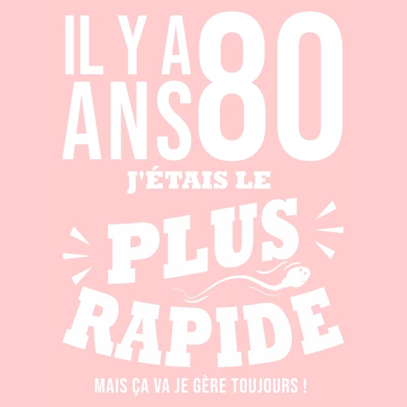 80 ans le plus rapide cadeau 80e anniversaire