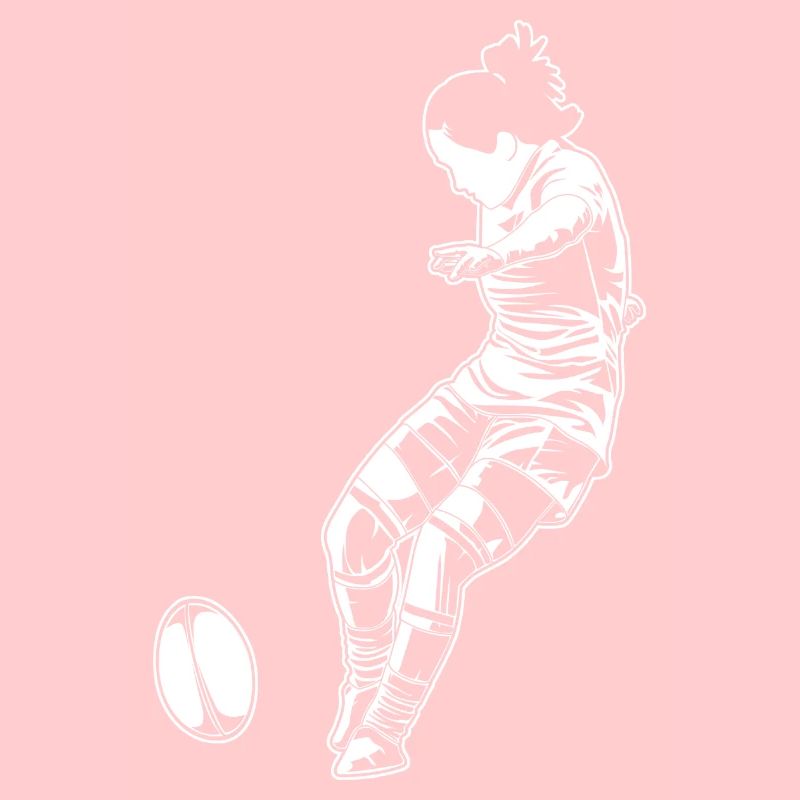 Joueuse de rugby filles