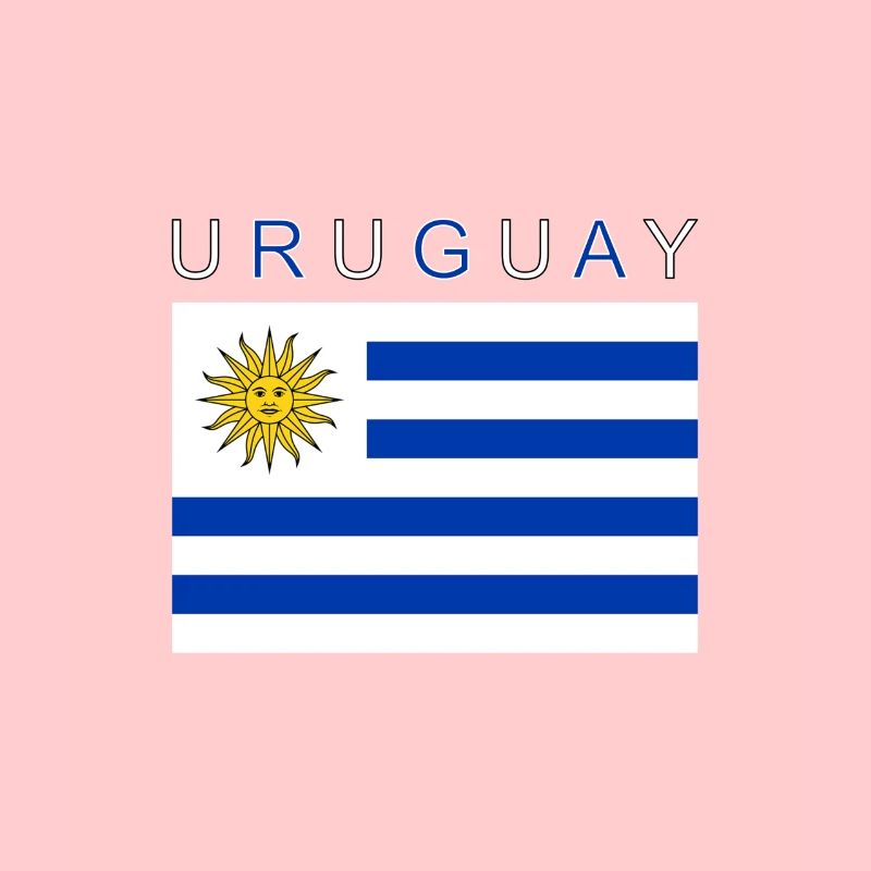 Uruguay Flagge Montevideo
