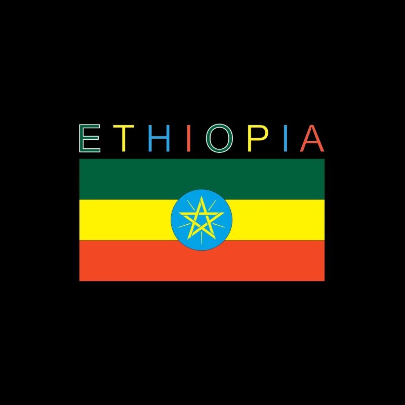 Ethiopie Drapeau Afrique