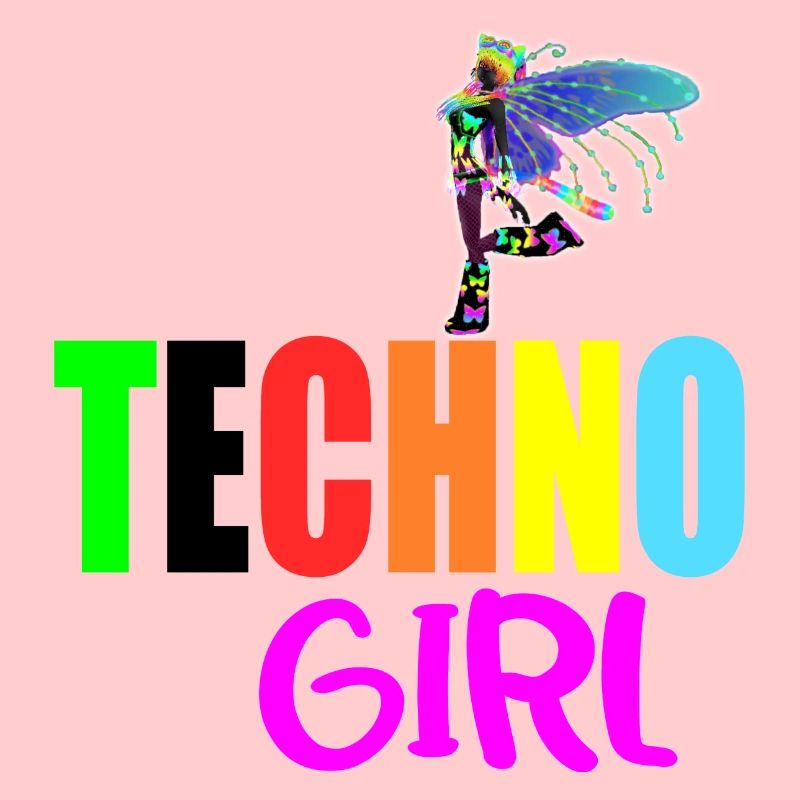 Techno-Mädchen