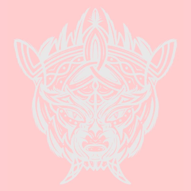 Wikinger Zeichen Fenrir Fenriswolf Wolf Wolfsrudel