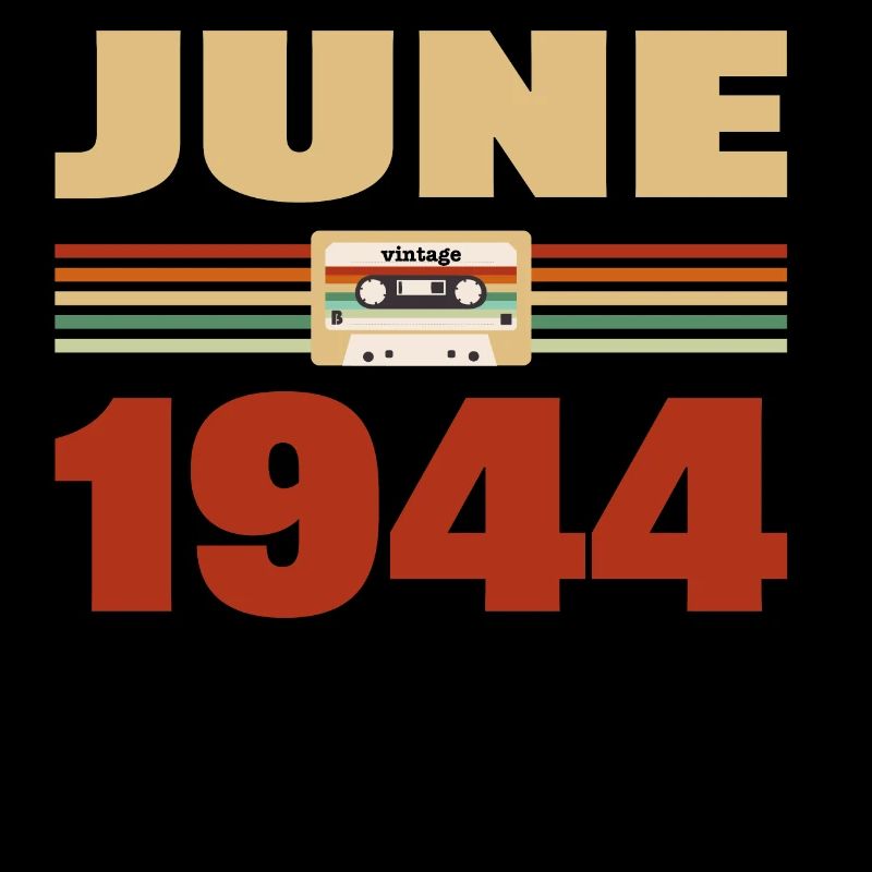 79th Birthday June Vintage 1944 Gift Idea
