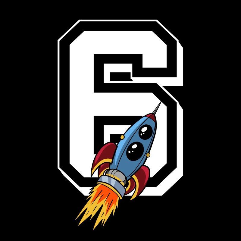 Missile Je suis un vaisseau spatial spatial spatial