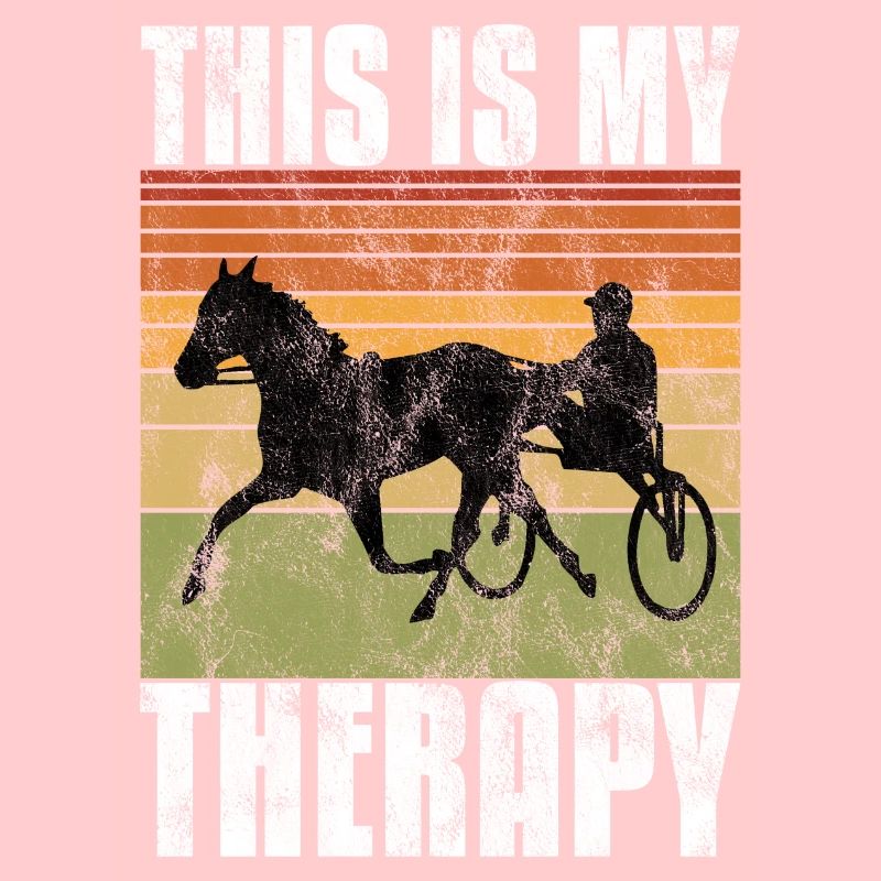 This is my therapy Trotting Harness Width Retro