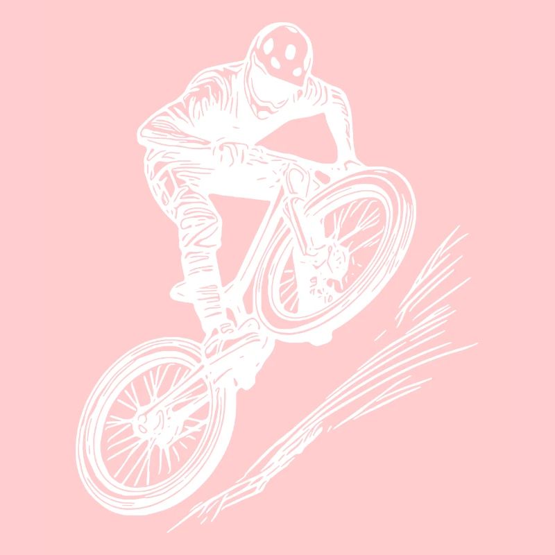 VTT avec vélo de descente
