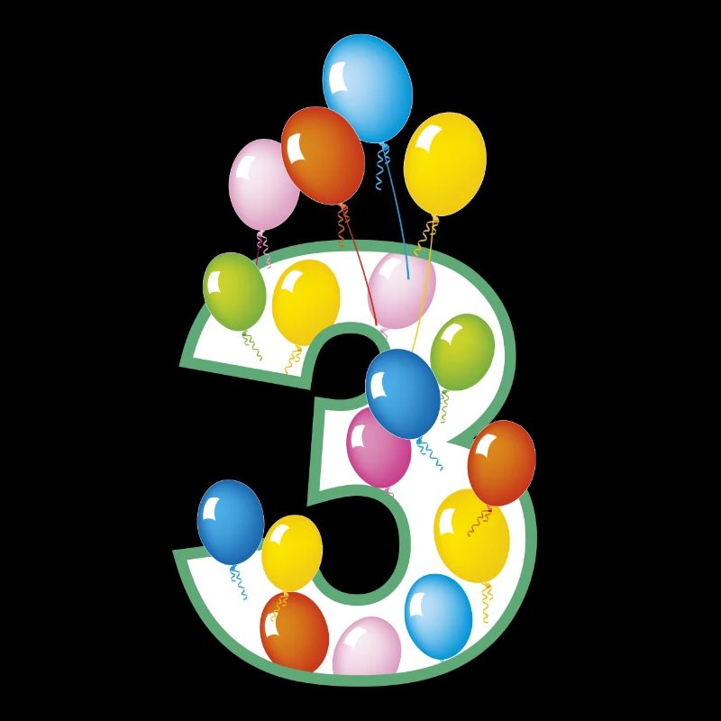 dritter Geburtstag 3 Jahre
