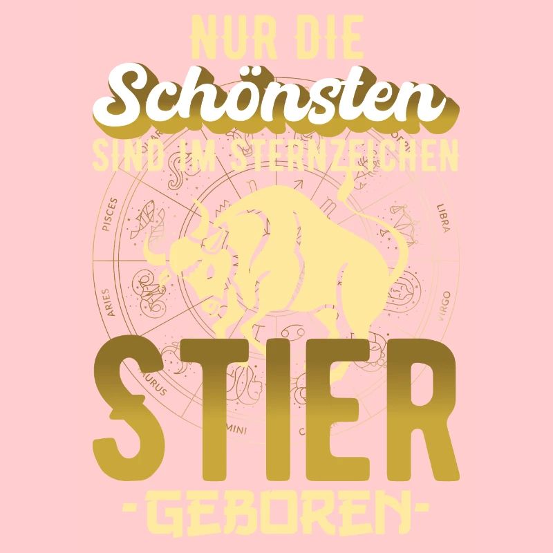 Sternzeichen Stier Spruch Geschenkidee