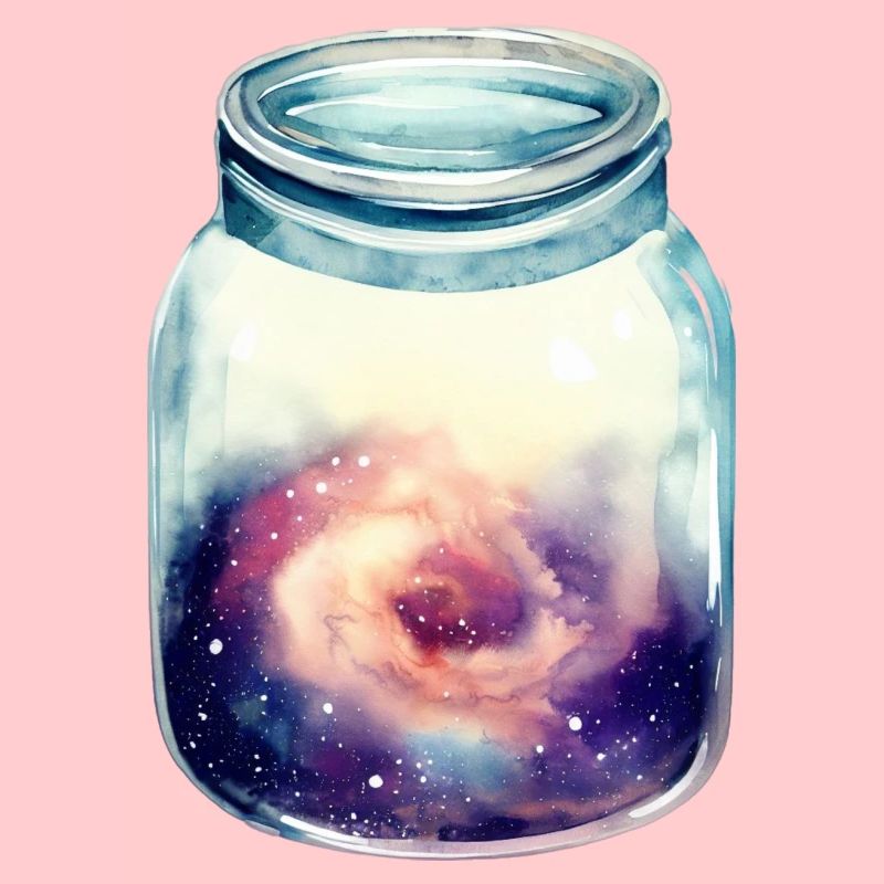 Platz in einem Glas