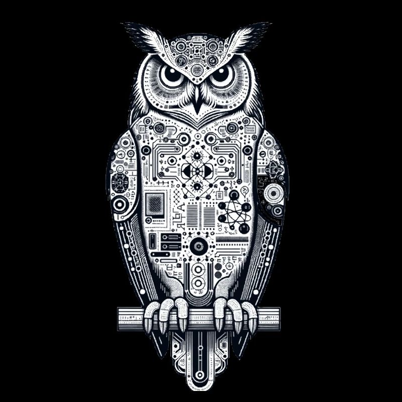 Uhu | Eule | Technischer UHU | Nachteule KI Eule