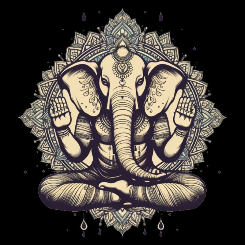 Éléphant de yoga