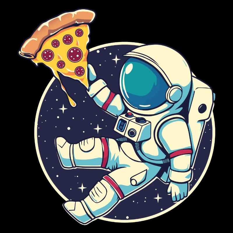Pizza Astronaute