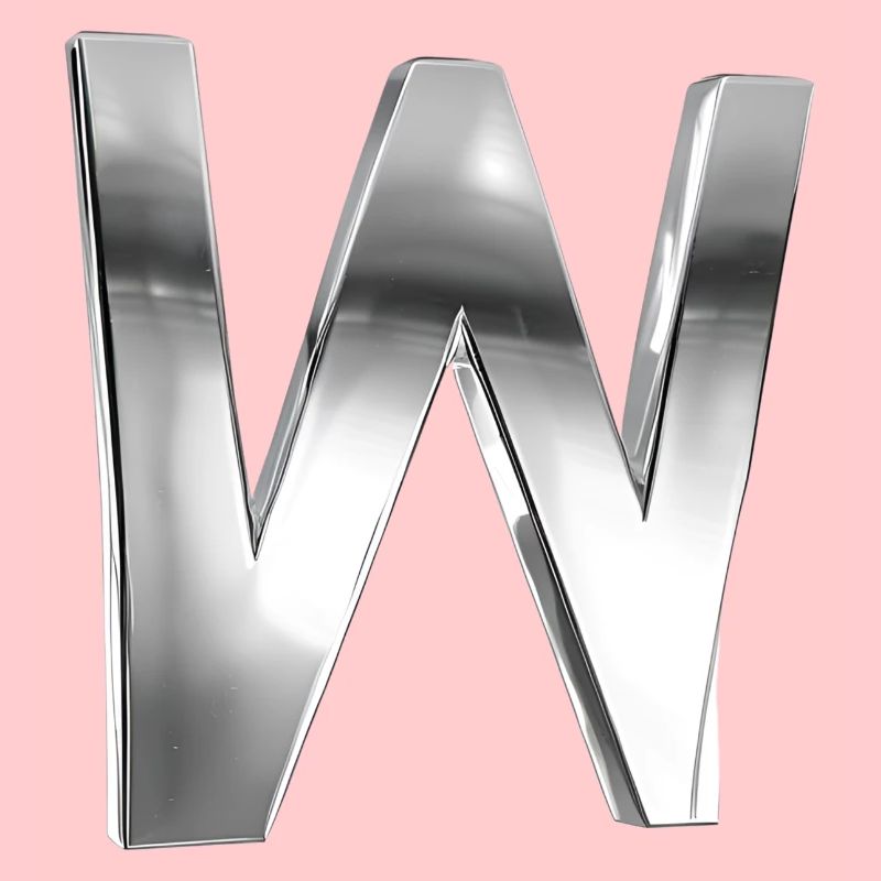 Chrome ,, W " Metallic