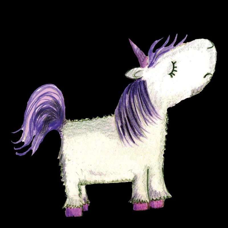 Beleidigtes Einhorn