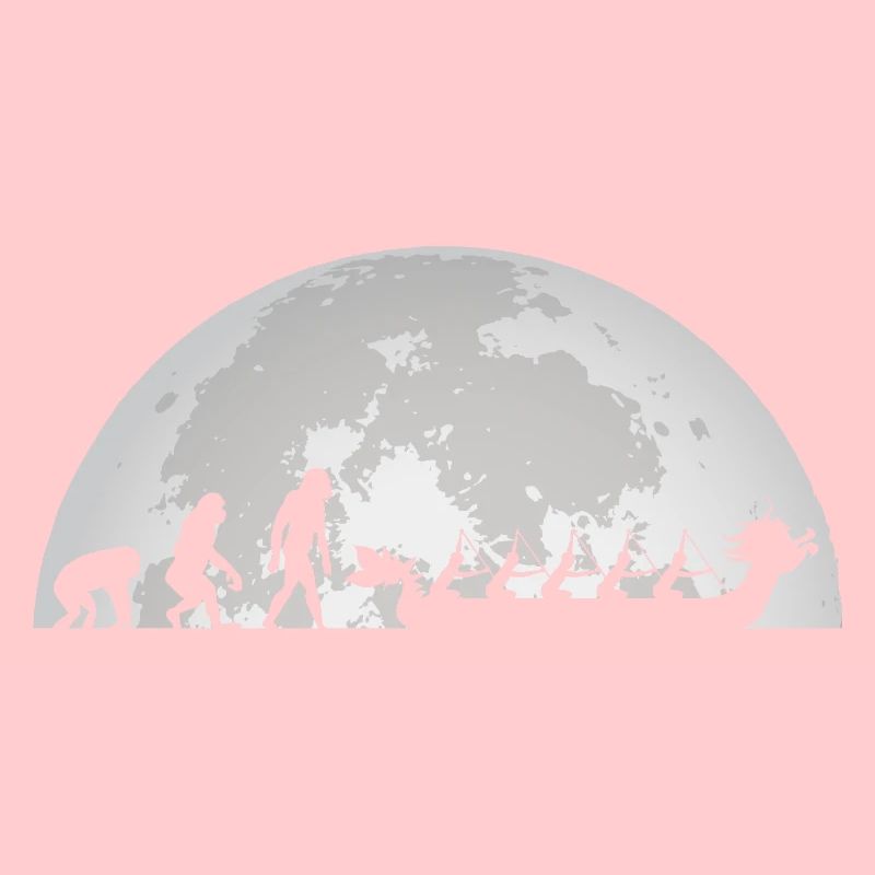 Evolution Drachenboot Mond Vollmond Paddler