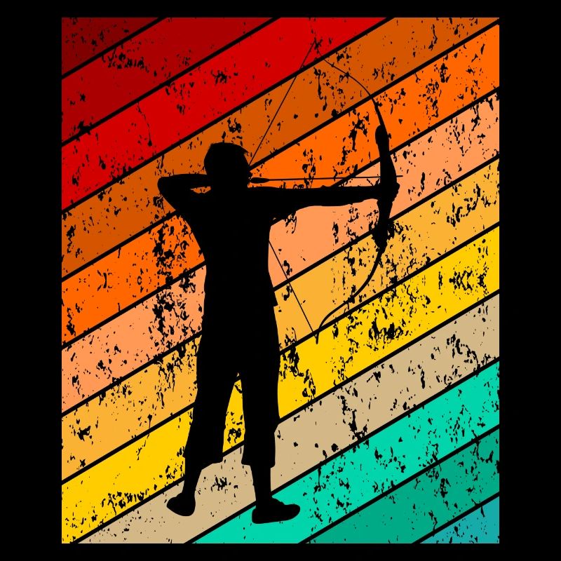 Bogenschießen Bogenschütze Pfeil und Bogen