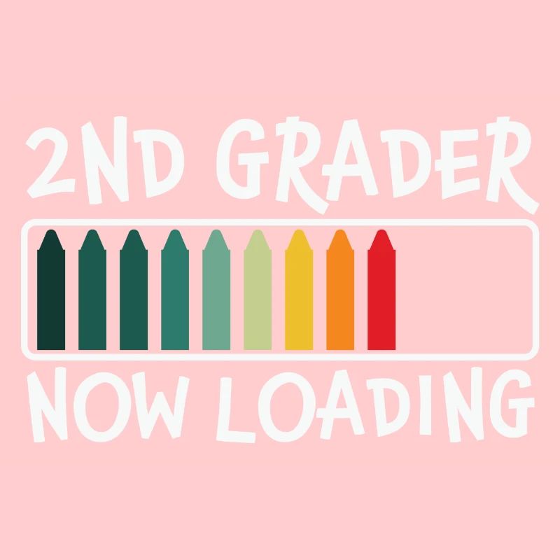 2nd grader now loading 2. Klasse Shirt