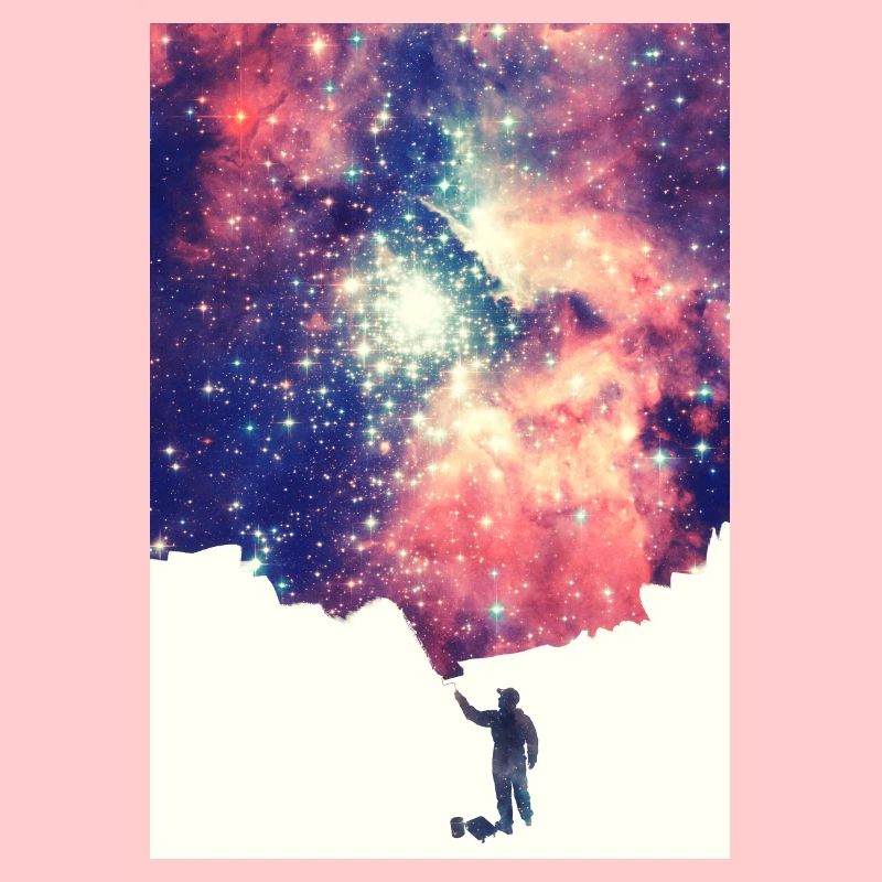 Painting the universe - Mobile Phone Case