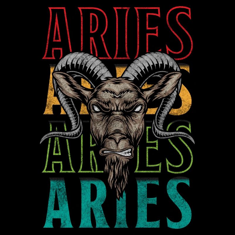 Widder Sterne Konstellation April