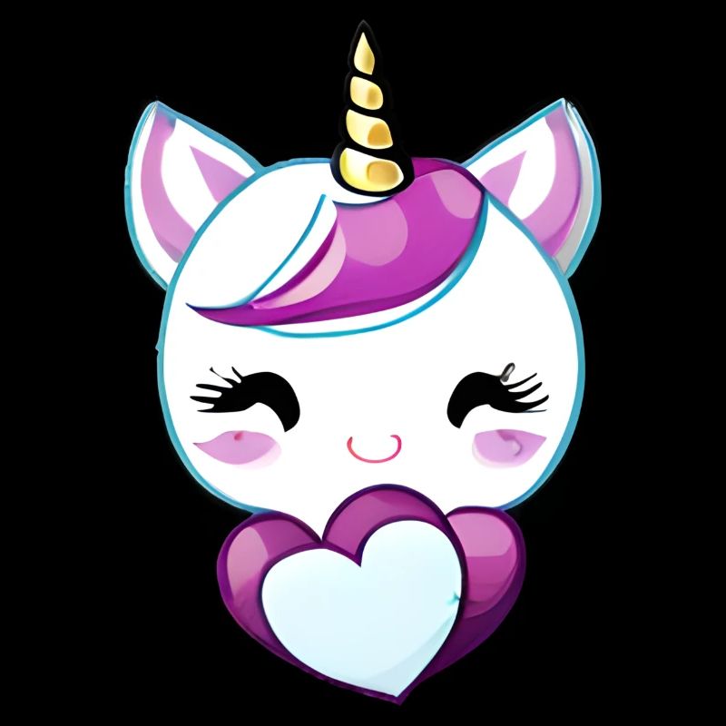 Einhorn Fabeltier Mädchen Einhörner Unicorn