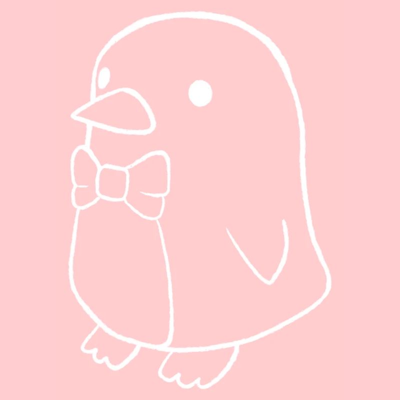 Eleganter Pinguin
