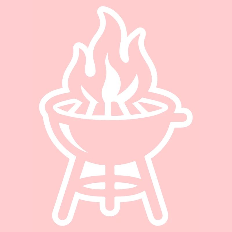 Grill Symbol Feuer