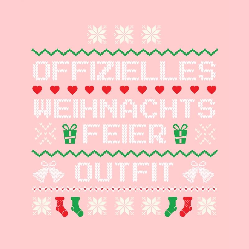 Hässliches Weihnachtsfeier Outfit Weihnachten Chef