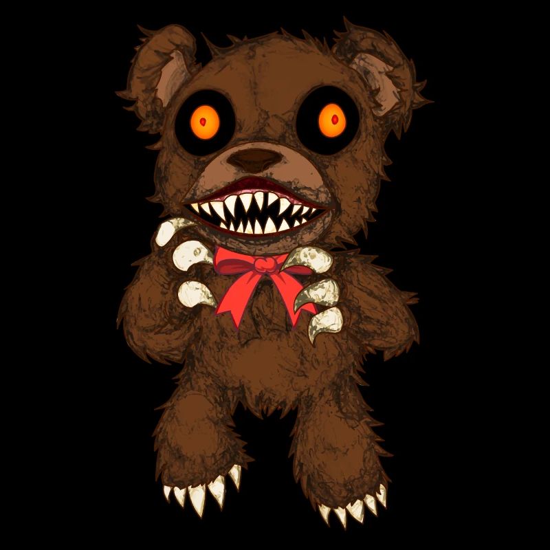 Zombie Teddy Horror Stuffed Animal Halloween