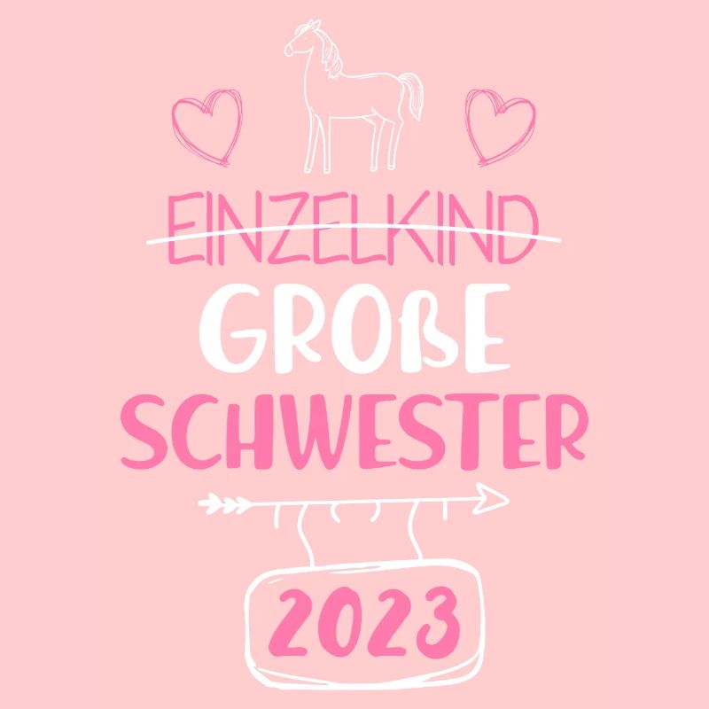 Ich werde eine große Schwester 2023 Einzelkind