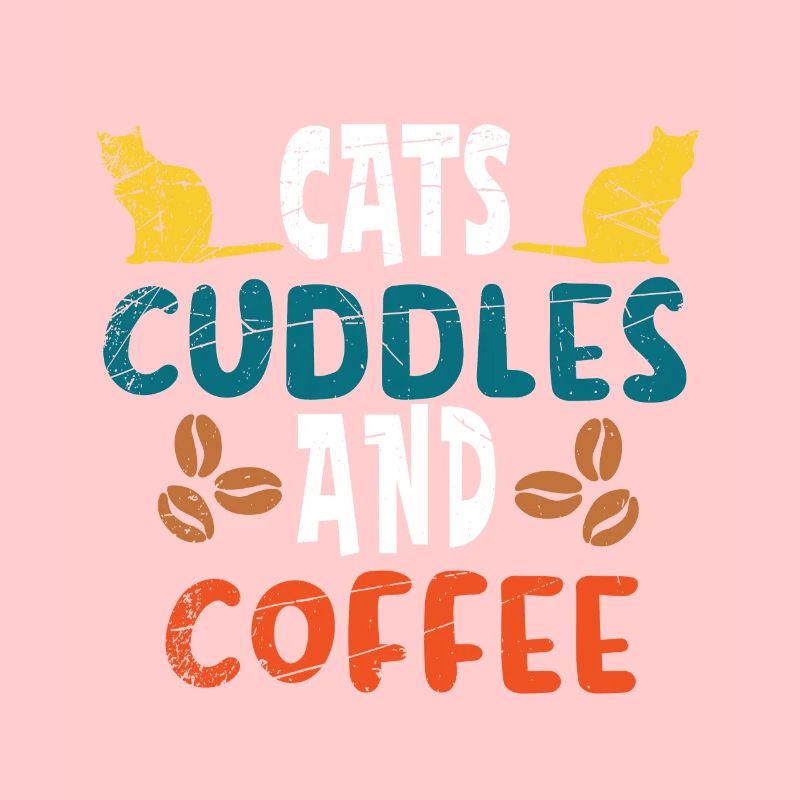 Katzen Kätzchen Kaffee Haustier