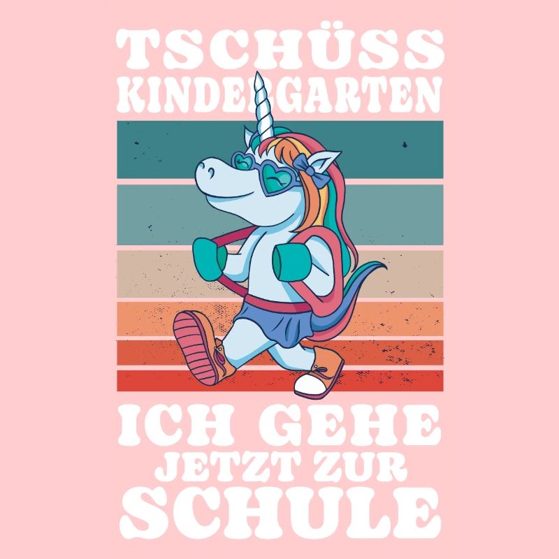 Einschulung Einhorn Tschüss Kindergarten